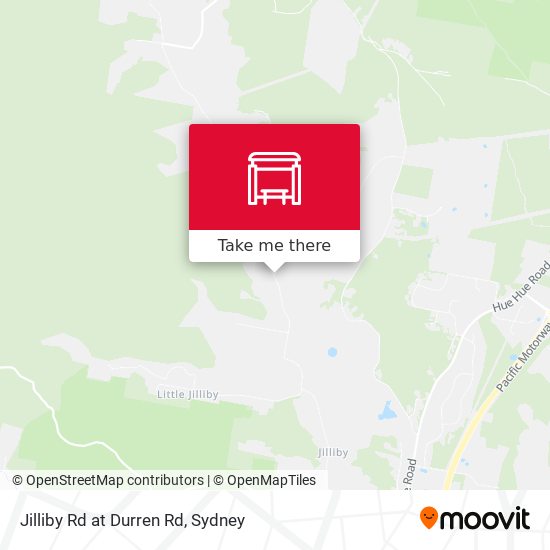 Jilliby Rd at Durren Rd map