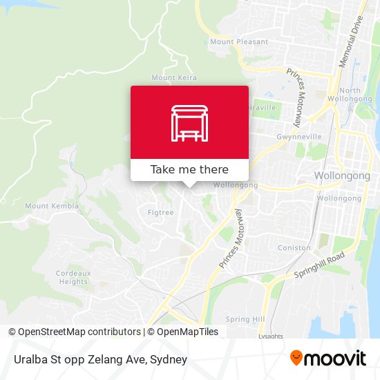 Uralba St opp Zelang Ave map