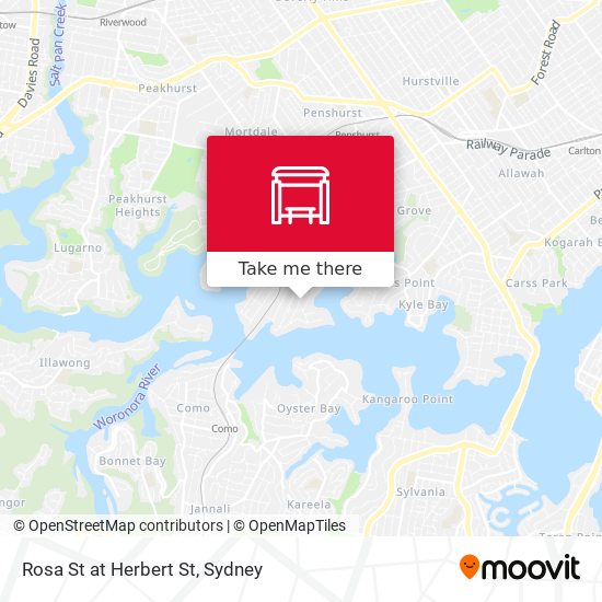 Rosa St at Herbert St map