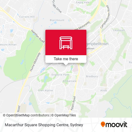 Macarthur Square Shopping Centre map