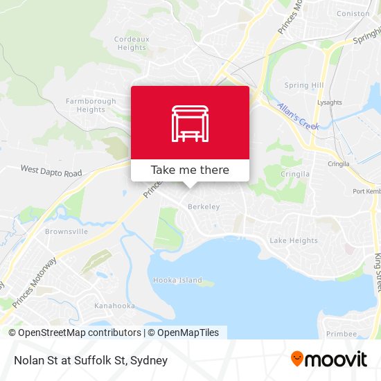 Nolan St at Suffolk St map