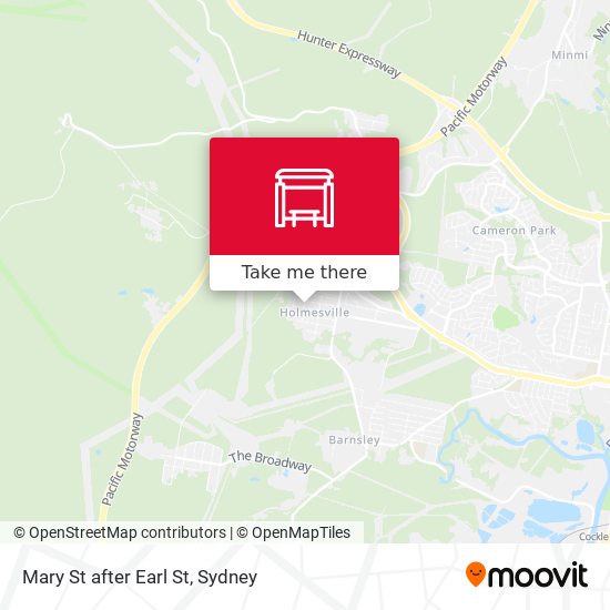 Mary St after Earl St map