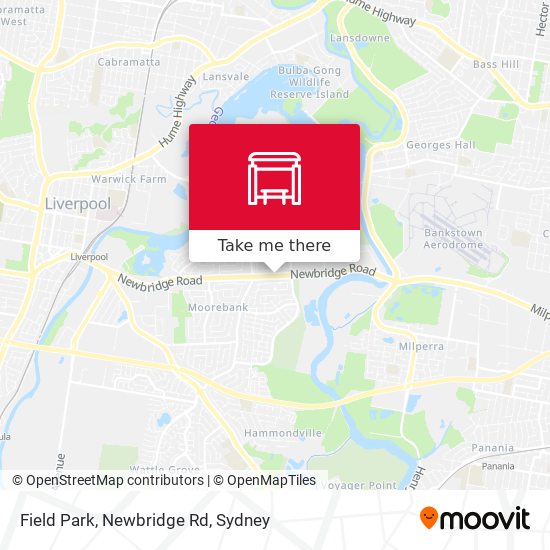 Field Park, Newbridge Rd map