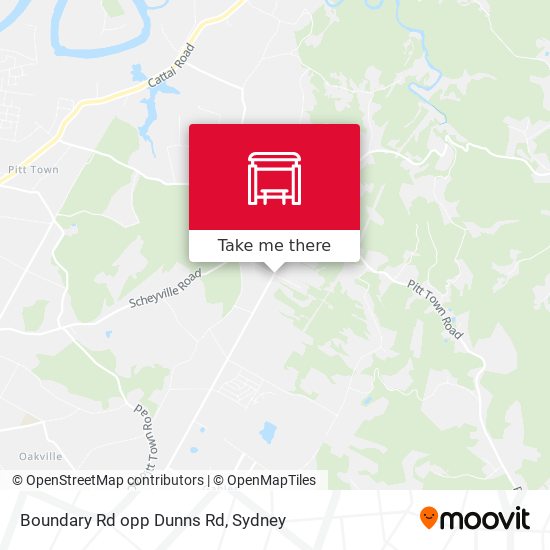 Boundary Rd opp Dunns Rd map