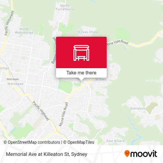 Memorial Ave at Killeaton St map