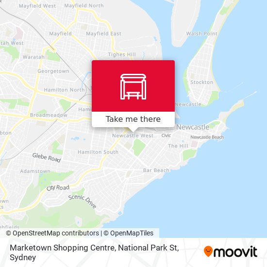 Marketown Shopping Centre, National Park St map