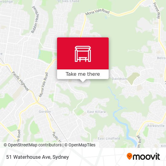 51 Waterhouse Ave map