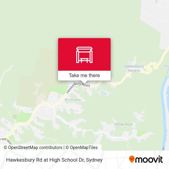 Hawkesbury Rd at High School Dr map