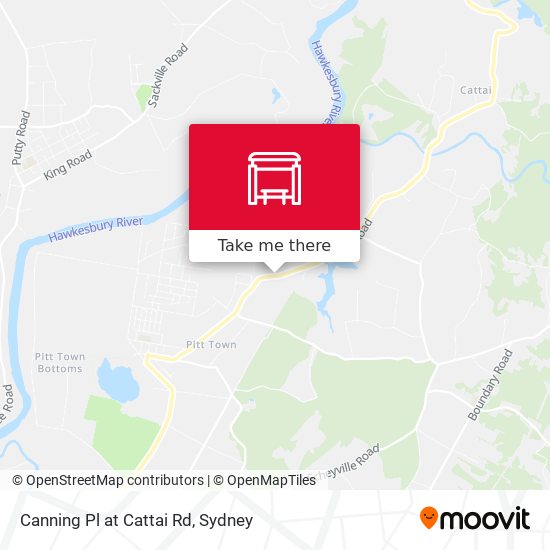 Canning Pl at Cattai Rd map