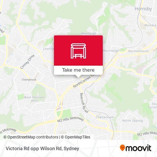 Victoria Rd opp Wilson Rd map