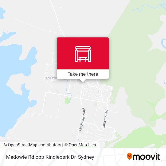 Medowie Rd opp Kindlebark Dr map