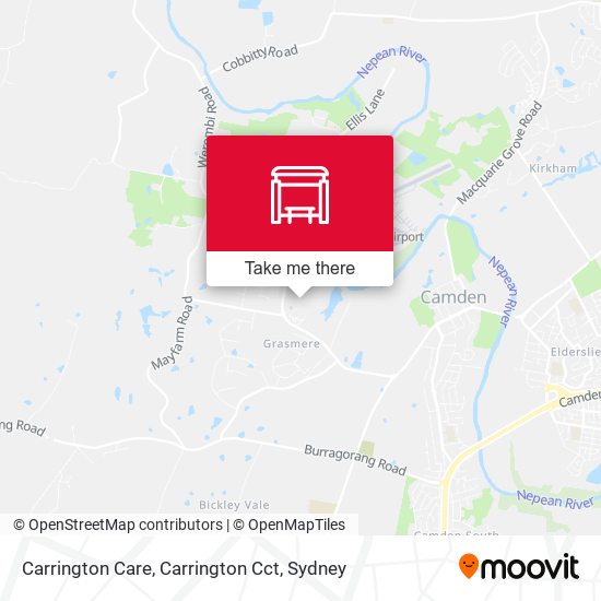 Carrington Care, Carrington Cct map