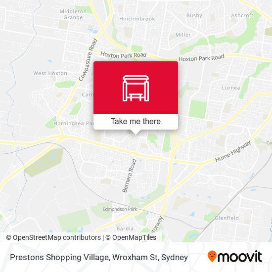 Prestons Shopping Village, Wroxham St map