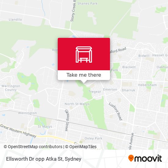 Ellsworth Dr opp Atka St map