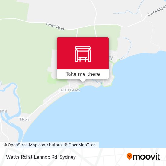 Watts Rd at Lennox Rd map