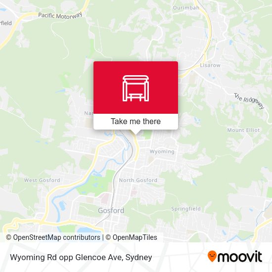 Wyoming Rd opp Glencoe Ave map