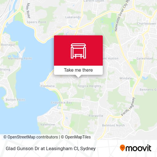 Glad Gunson Dr at Leasingham Cl map