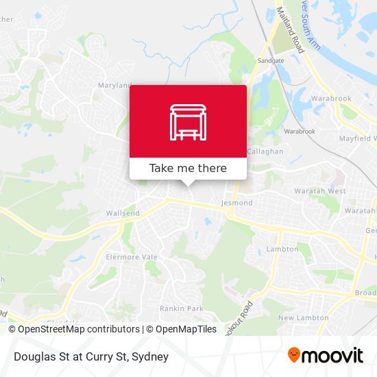 Douglas St at Curry St map