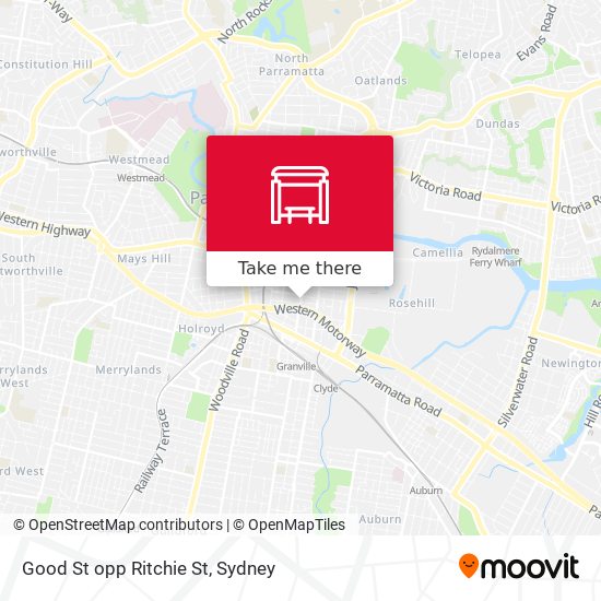 Good St opp Ritchie St map