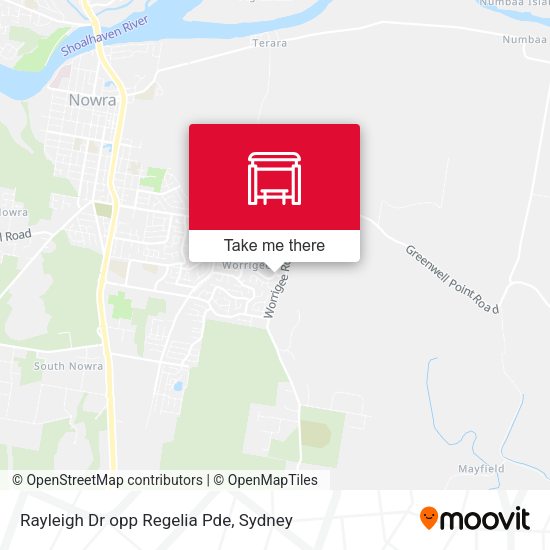 Rayleigh Dr opp Regelia Pde map