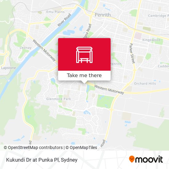 Kukundi Dr at Punka Pl map