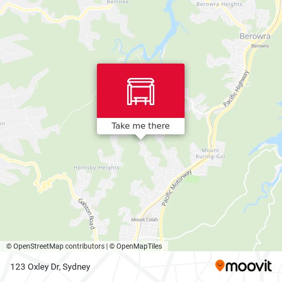 123 Oxley Dr map