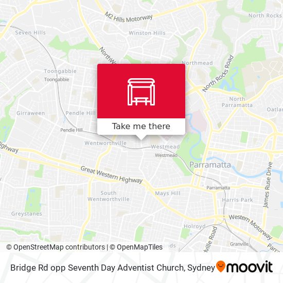 Bridge Rd opp Seventh Day Adventist Church map