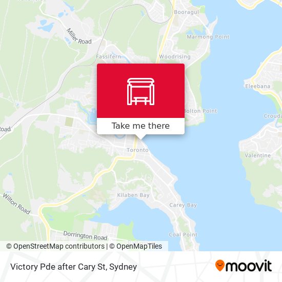 Victory Pde after Cary St map