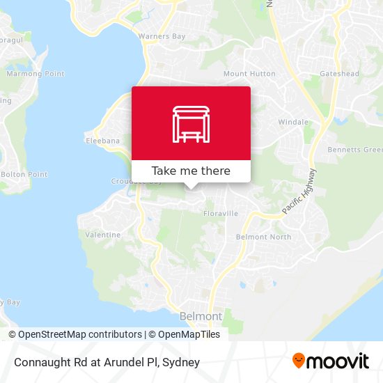 Connaught Rd at Arundel Pl map