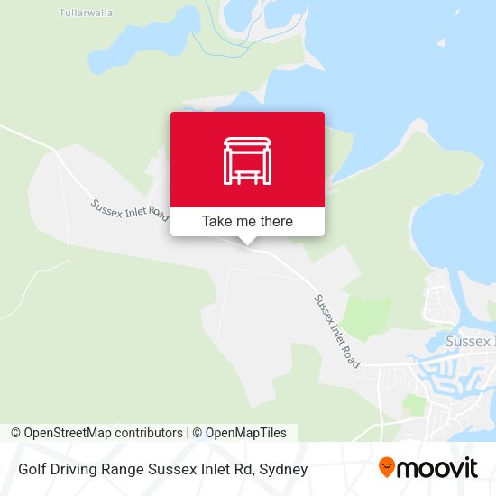 Golf Driving Range Sussex Inlet Rd map