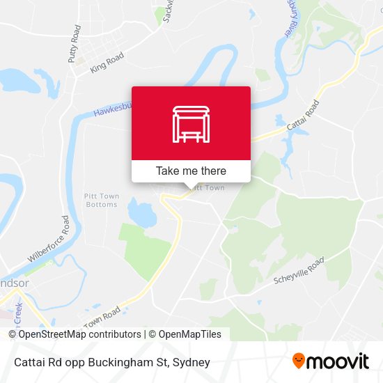 Cattai Rd opp Buckingham St map