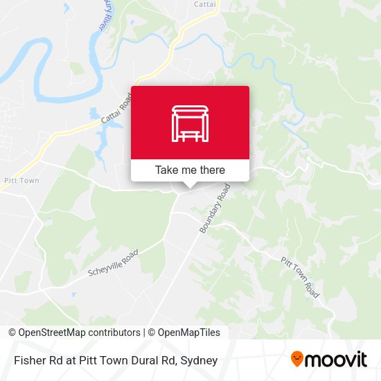 Fisher Rd at Pitt Town Dural Rd map