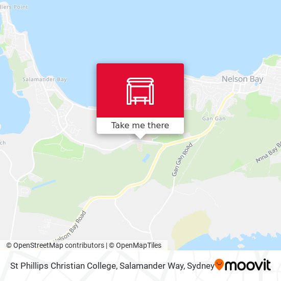 St Phillips Christian College, Salamander Way map
