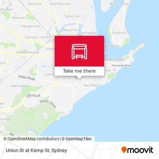 Union St at Kemp St map