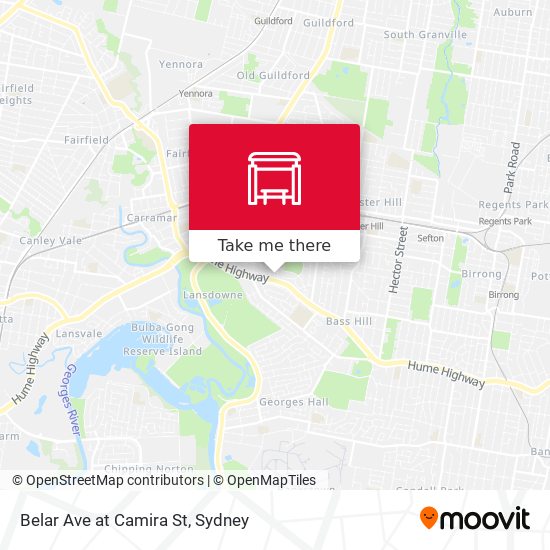 Belar Ave at Camira St map