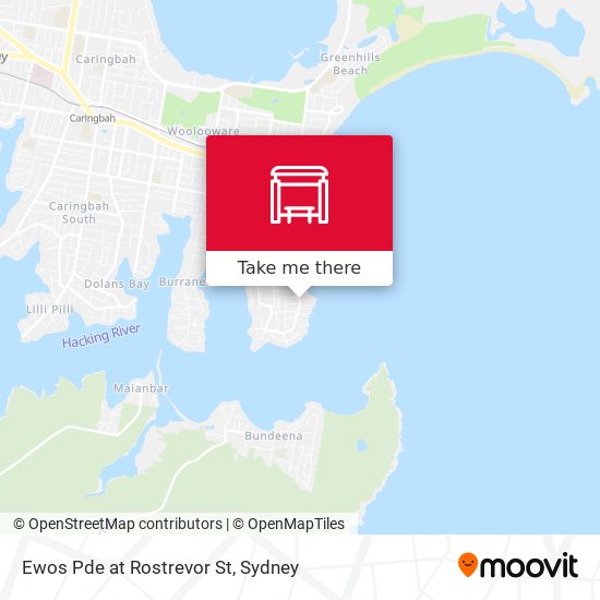Ewos Pde at Rostrevor St map
