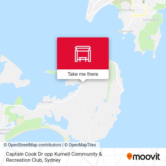 Captain Cook Dr opp Kurnell Community & Recreation Club map