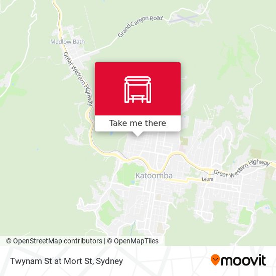 Twynam St at Mort St map