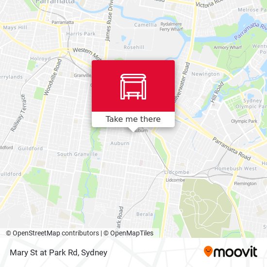 Mary St at Park Rd map