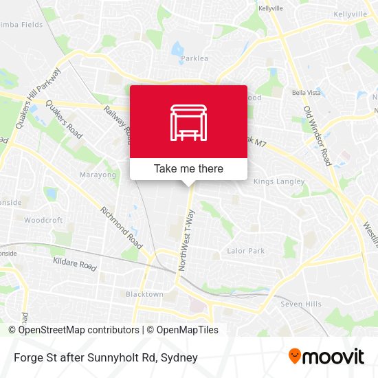 Forge St after Sunnyholt Rd map