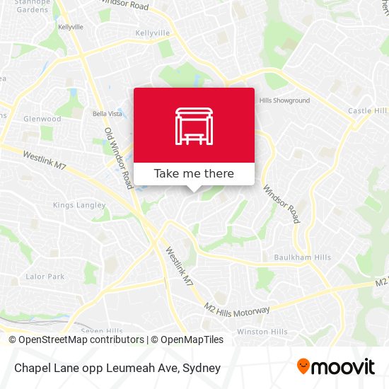 Chapel Lane opp Leumeah Ave map