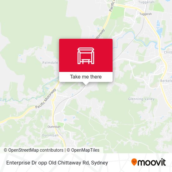 Enterprise Dr opp Old Chittaway Rd map