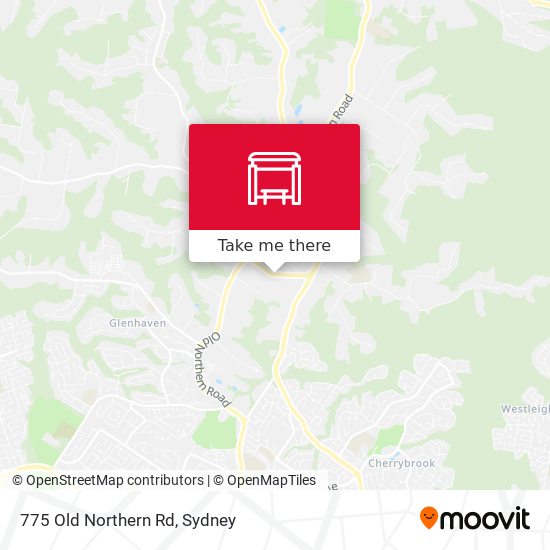775 Old Northern Rd map