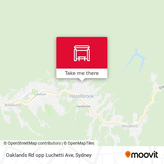 Oaklands Rd opp Luchetti Ave map