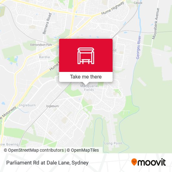 Parliament Rd at Dale Lane map