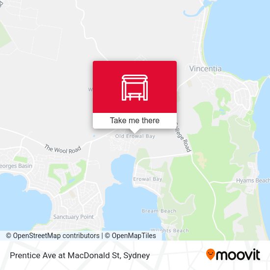 Prentice Ave at MacDonald St map