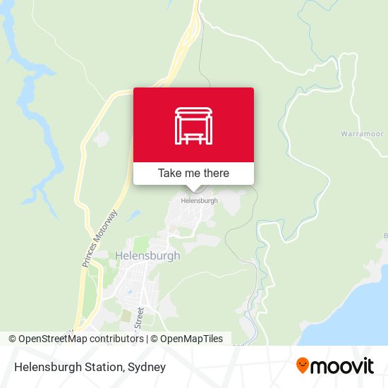 Helensburgh Station map
