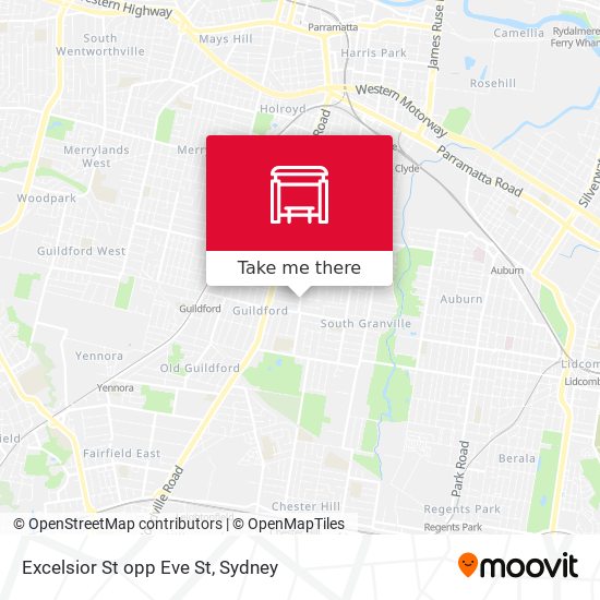 Excelsior St opp Eve St map