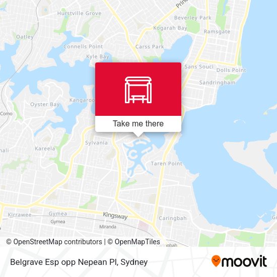 Belgrave Esp opp Nepean Pl map