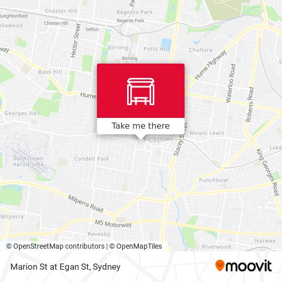 Marion St at Egan St map
